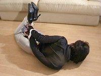 naughty Rashir wears High heels and is bound with rope - movie 8 - 2