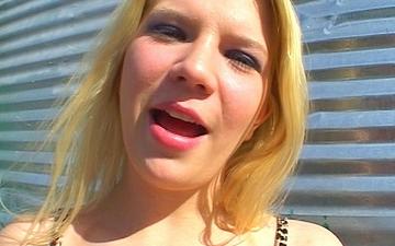 Download Nikki sticks out her tongue for some cum after a hardcore screwing