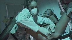 Doctor and assistant use masked man for their pleasure - movie 5 - 3