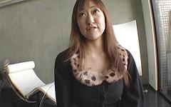 Japanese MILF Mayumi gets her massive mammaries milky with jizz - movie 2 - 2