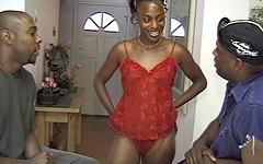 Watch Now - Chastity is a black whore who enjoys some black dicks