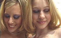 Juliana Kincaid and Lexi Mathews get on black dick in a threesome join background