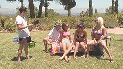 Annie Cruz starts in this outdoor swinger sex orgy - movie 2 - 2