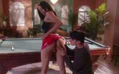 Desiree Diamond has her ass eaten out against a pool table - movie 2 - 2