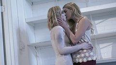 Lily Labeau goes lesbian with Kenna James on Halloween night - movie 5 - 2