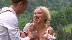 The fresh alps air makes Cayla Lyons horny for his hard cock - movie 6 - 3