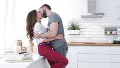 Veronikaja fucks her boyfriend in a hot XXX scene on the kitchen counter - movie 4 - 2