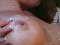 Rebecca Lord en andere hoeren worden bedekt met sperma - movie 3 - 7