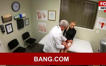 Download Paris white is a cutie gymnast that gets an internal exam from her doc!