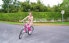 Kinsley Anne is a wild fuck toy that likes to bike around naked join background