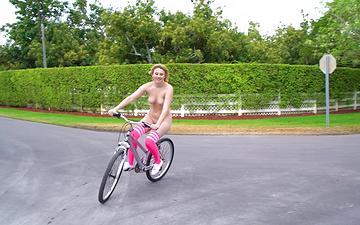 Download Kinsley anne is a wild fuck toy that likes to bike around naked