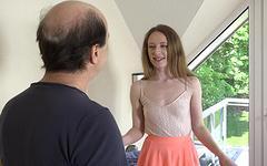 Emma Fantasy likes fucking dirty old men that finger her asshole - movie 4 - 2