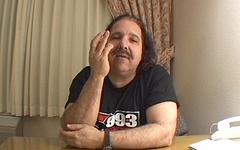 Behind the scenes look at gaping butts and a Ron Jeremy interview join background