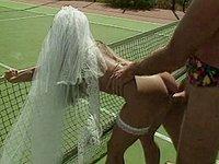 Cherish Gets Fucked on the Tennis Court - movie 1 - 5