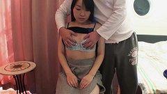 Mayu lays back and lets her stud use her hairy pussy with toys and his cock - movie 3 - 2