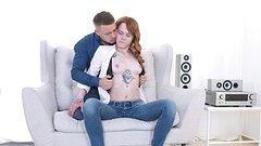 Wild tattooed red head Mary Solaris has wild unadulterated sex! - movie 3 - 2