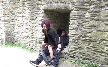 Download Lara fucks don in a public park and gets off on possibly getting caught!