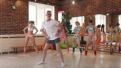 Aerobics class turns into a wild orgy! - movie 1 - 2