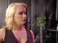 Katja is a blonde in this scene that ends with a big facial cumshot join background