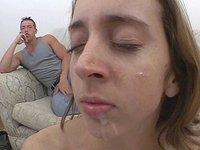 teen Kelly Wells takes a cumshot to the face - movie 1 - 7