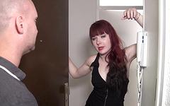 Red head slut Dixie dials up a booty call for a quick afternoon fuck - movie 2 - 2