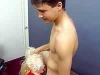 Horny dude uses a doll to get off - movie 1 - 5