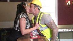 Gina Jameson picks up a construction worker for a quick fuck - movie 3 - 2