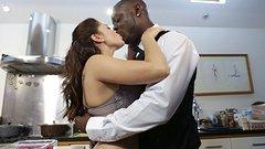 Ava Dalush brings home a tall dark and handsome black man to fuck - movie 3 - 2