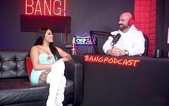 Busty Cuban Serena Santos Gets A Creampie On The Bang! Podcast join background