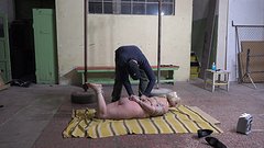 Die saftige Blondine Rachel La Rouge genießt einen guten Fetisch-Hogtie - movie 5 - 7