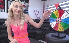 Watch Now - Cecelia taylor spins the fuck wheel and gets pounded