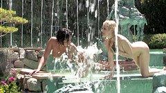 Heather and Tory in an outdoor foursome featuring anal sex and DP action - movie 2 - 2