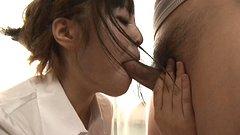 Nettes asiatisches Model gibt einen Deepthroat-Blowjob - movie 2 - 6