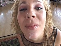 Slutty blonde proves she's a true cock slut as she gets anally fucked hard - movie 1 - 7