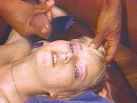 A vintage interracial scene with a blonde girl fucking a black guy - movie 2 - 7