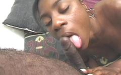 She loves to work big black dick with her mouth and hands at the same time - movie 7 - 4