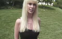 Bobbie Barron has a rockin body and she's fun in behind the scenes footage join background