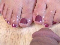 Lena Lang loves when men sexually use her toes - movie 3 - 7