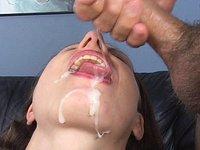 There are cumshots on faces and big tits as well as internal in this one - movie 5 - 6