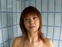 Japanese cutie with hairy snatch and nice tits solos in the shower - bonus 1 - 6