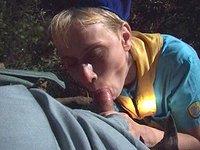 This little whore loves setting up camp - movie 1 - 7