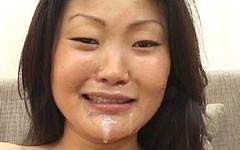 Lucy Lee enjoys taking cum to the face - movie 3 - 7